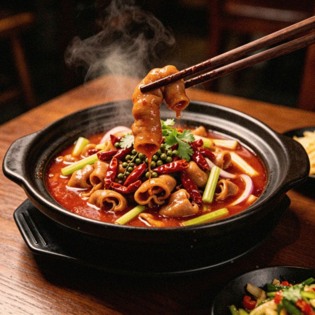 紅燒肥腸煲
