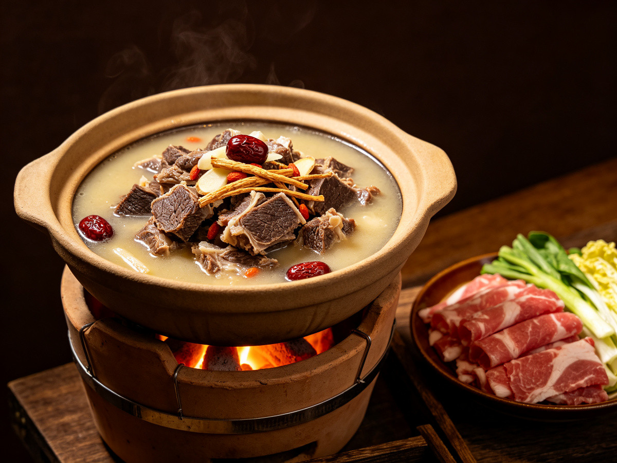藥膳羊肉火鍋